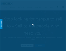 Tablet Screenshot of bigdataexchange.com